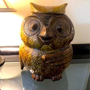 COPY - Vintage McCoy Brown Woodsy Owl Pottery Cookie Jar. # 204 USA